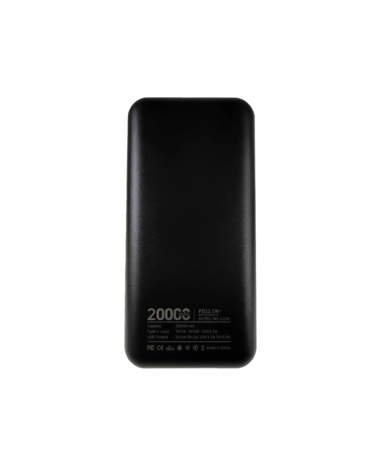 شارژر همراه بوکو مدل MG-G104L ظرفیت 20000 میلی آمپر — تصویر ۳