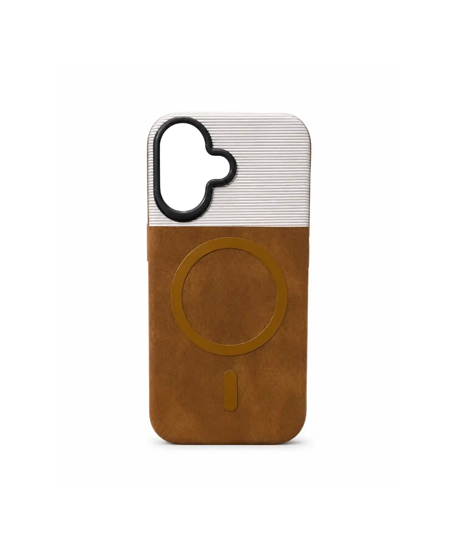 قاب چرمی مگ سیف دار Stylish گوشی موبایل Iphone 17