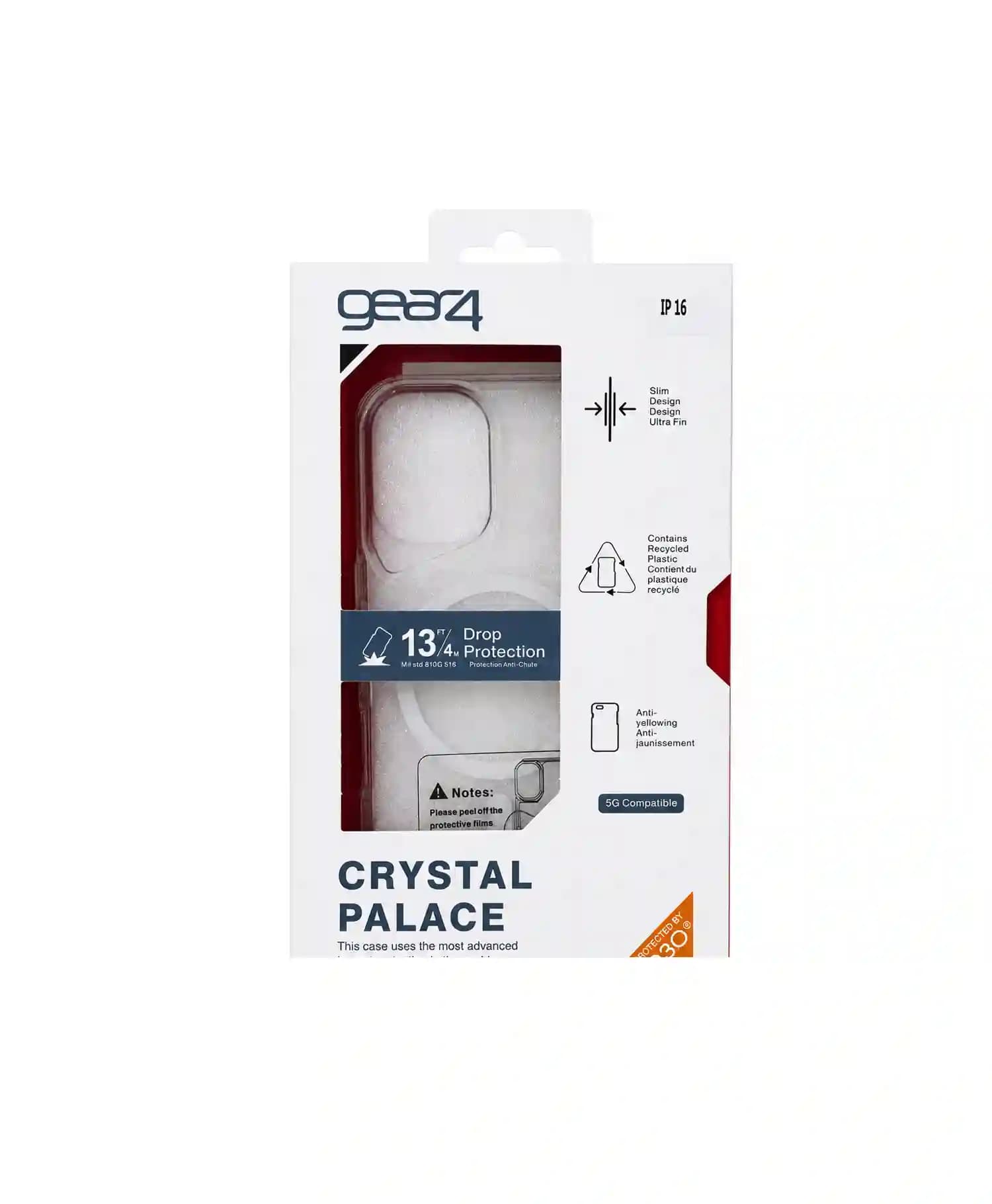 قاب شفاف مگ سیف دار Gear 4 گوشی موبایل Iphone 16 — تصویر ۴