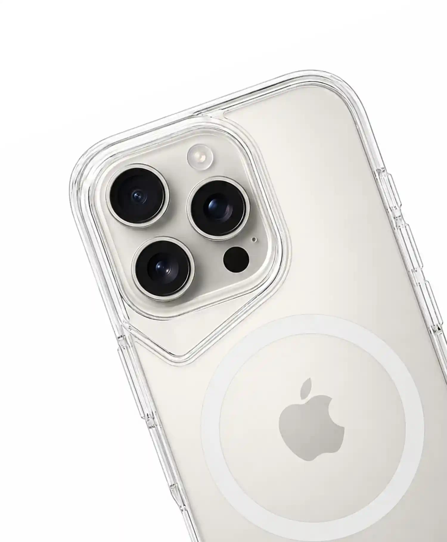 قاب شفاف مگ سیف دار Gear 4 گوشی موبایل Iphone 16 Pro — تصویر ۲