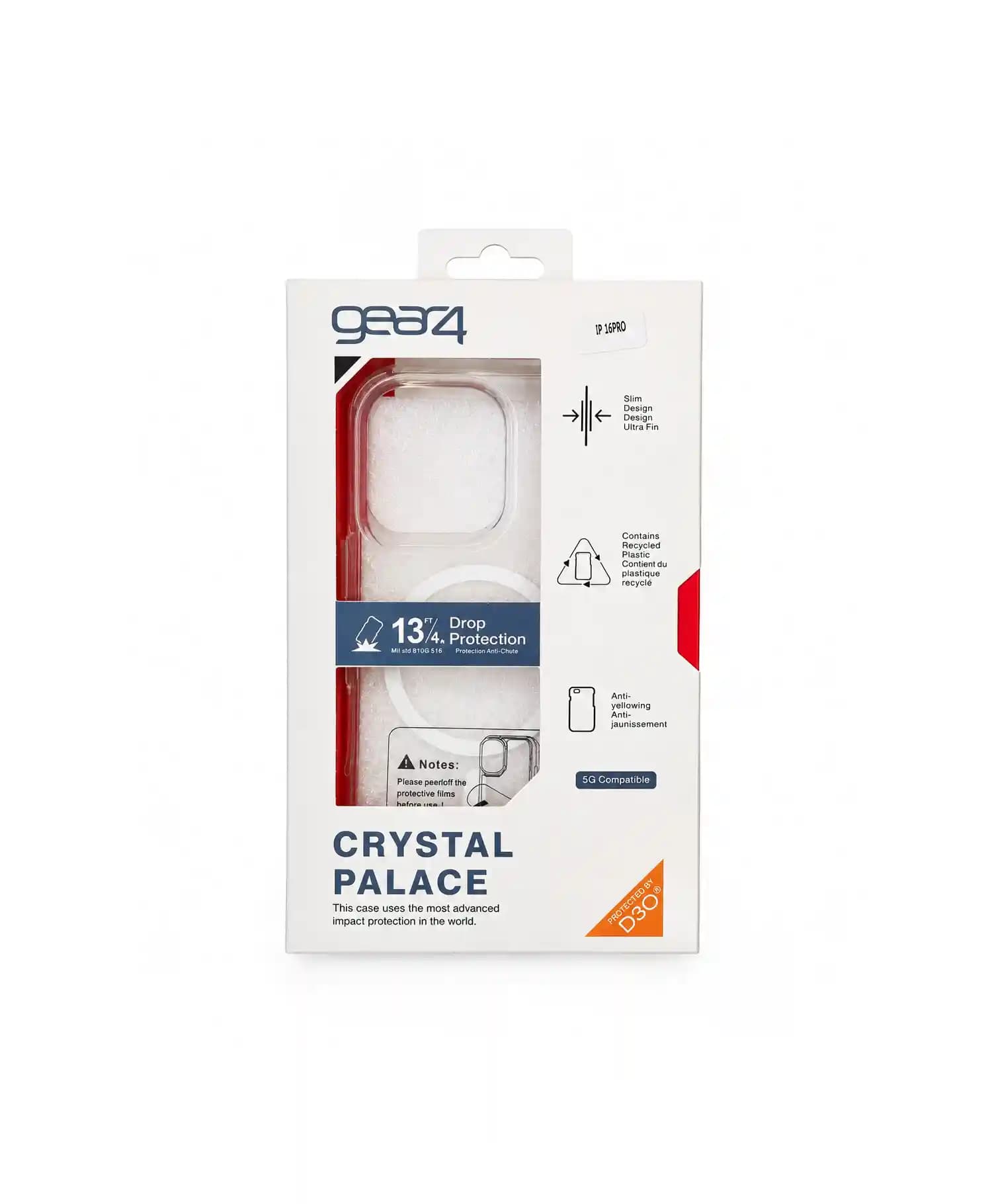 قاب شفاف مگ سیف دار Gear 4 گوشی موبایل Iphone 16 Pro — تصویر ۴