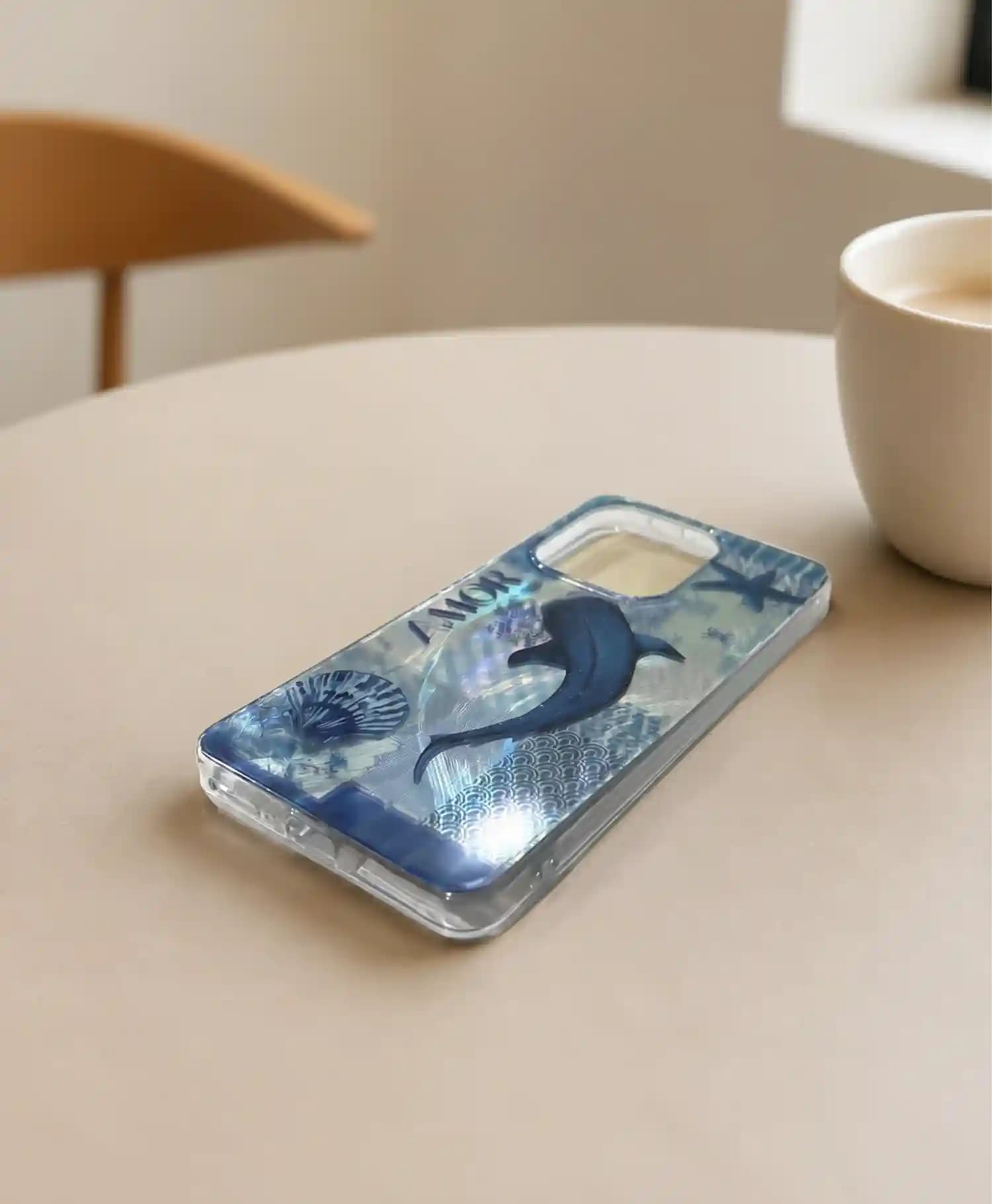 قاب هولوگرامی طرح وال Amor گوشی موبایل Redmi Note 13 — تصویر ۲