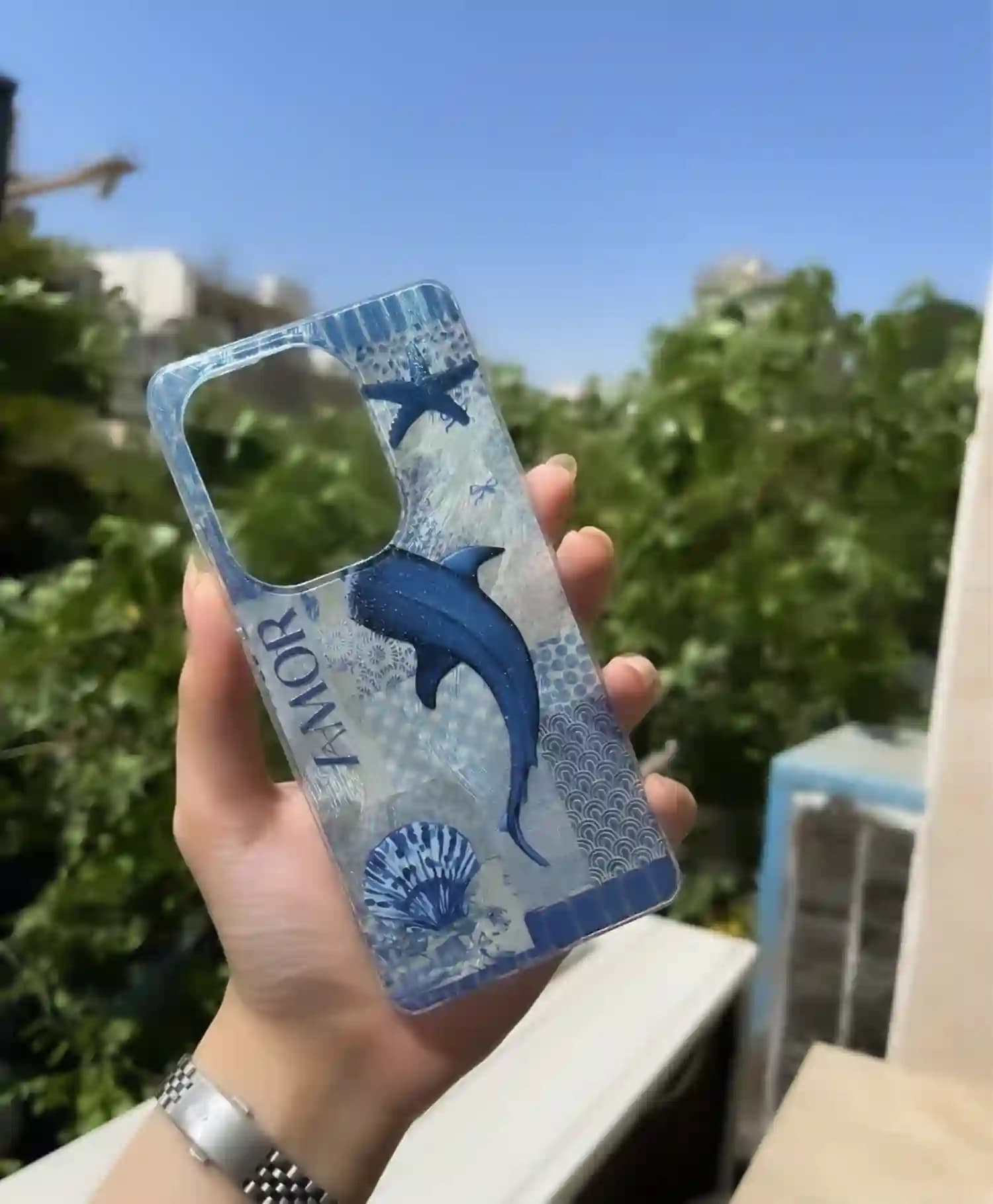 قاب هولوگرامی طرح وال Amor گوشی موبایل Redmi Note 13 Pro — تصویر ۳