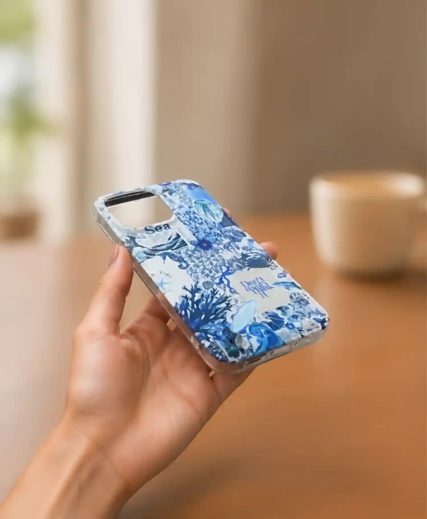 قاب فانتزی طرح اقیانوس گوشی موبایل Iphone 15 Pro Max — تصویر ۴