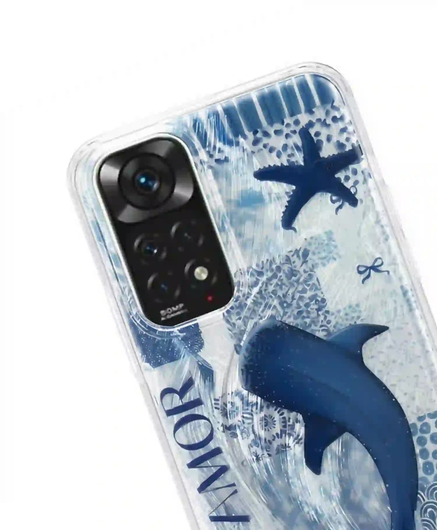 قاب هولوگرامی طرح وال Amor گوشی موبایل Redmi Note 11 — تصویر ۲
