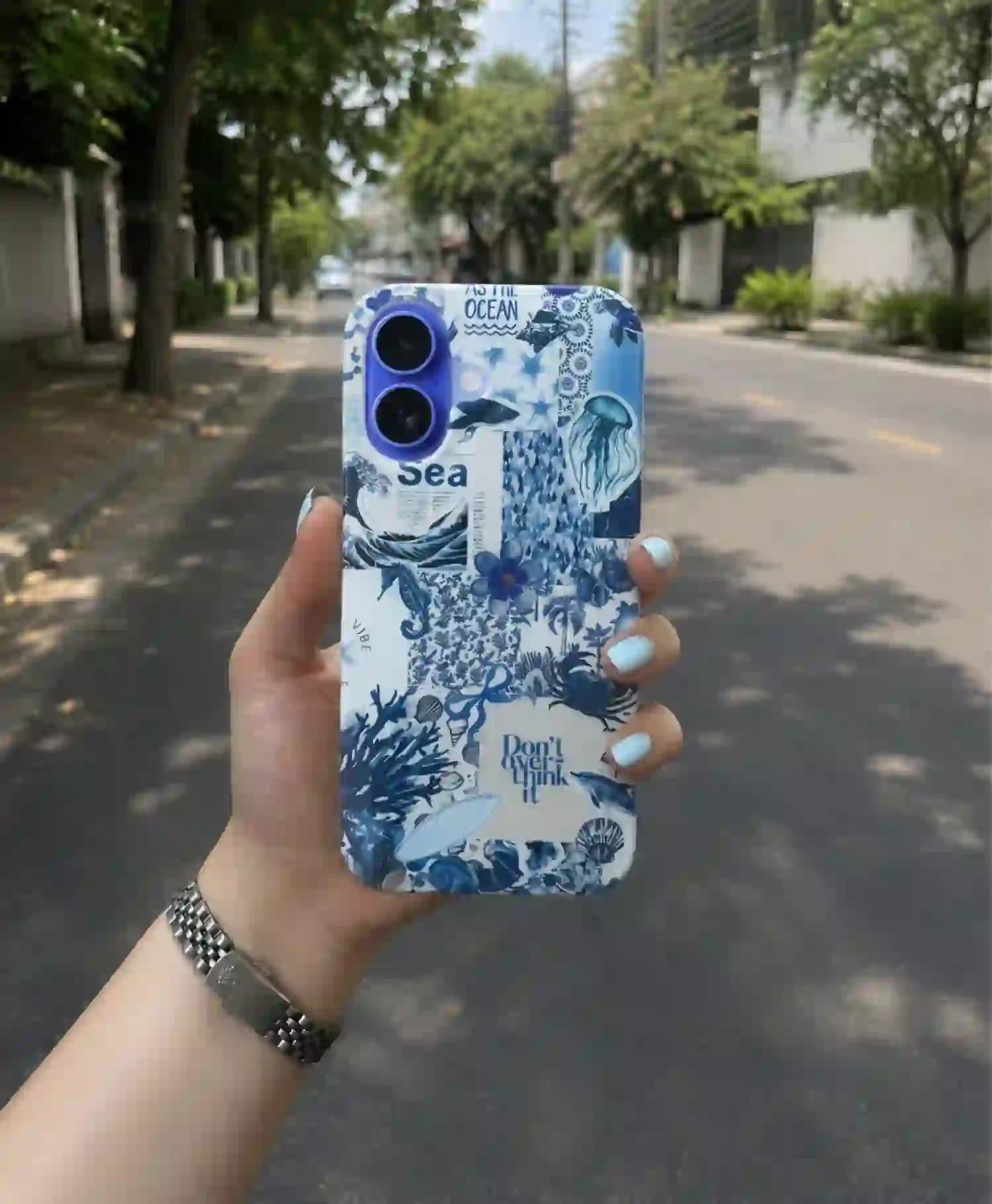 قاب فانتزی طرح اقیانوس گوشی موبایل Iphone 16 — تصویر ۳