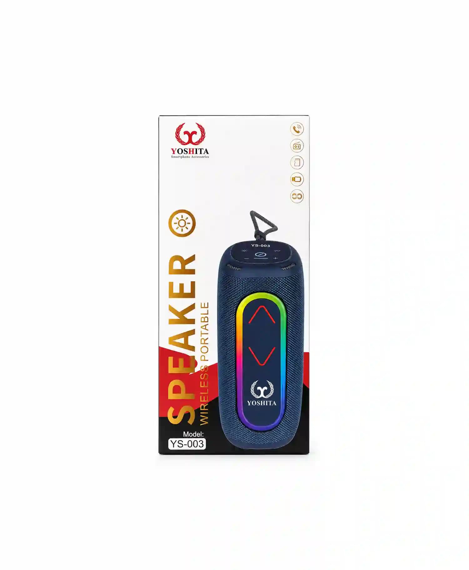 اسپیکر قابل حمل یوشیتا مدل YS-003 — تصویر ۴