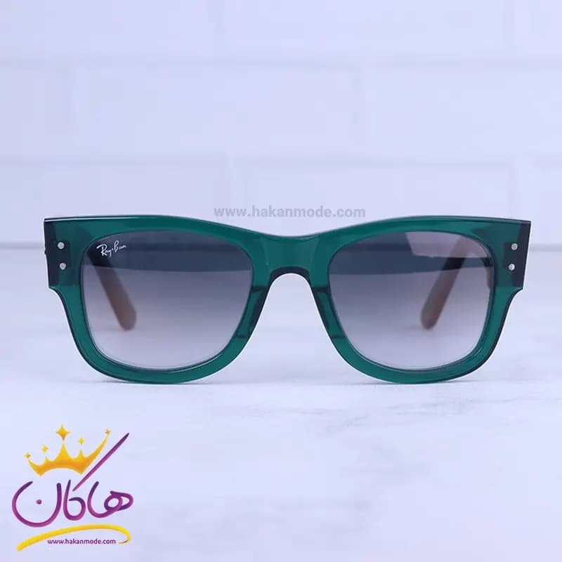 عینک آفتابی ری بن زنانه فریم سبز استیت RB 0840S/2