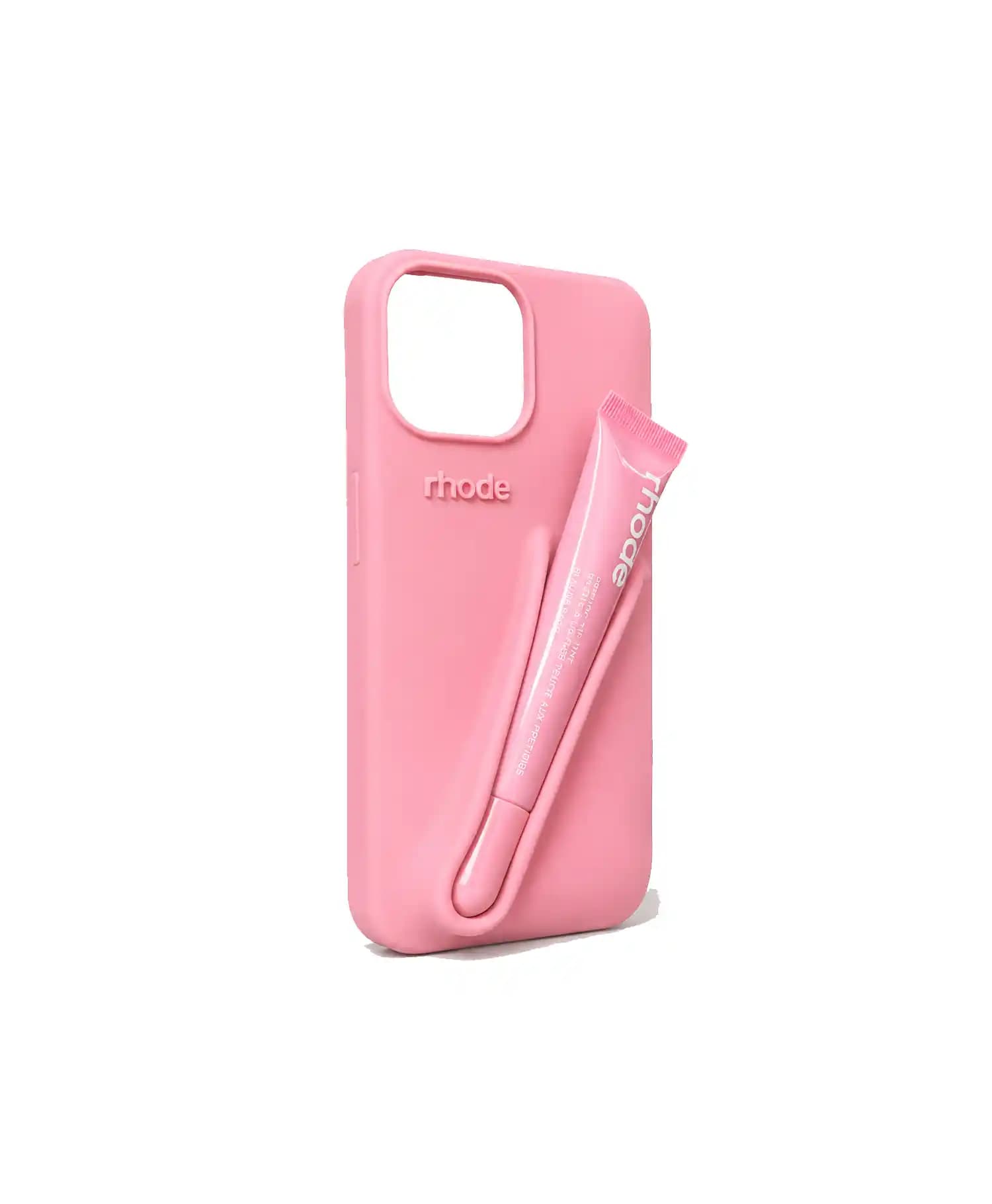 قاب سیلیکونی با تینت لب rhode گوشی موبایل Iphone 13 — تصویر ۳