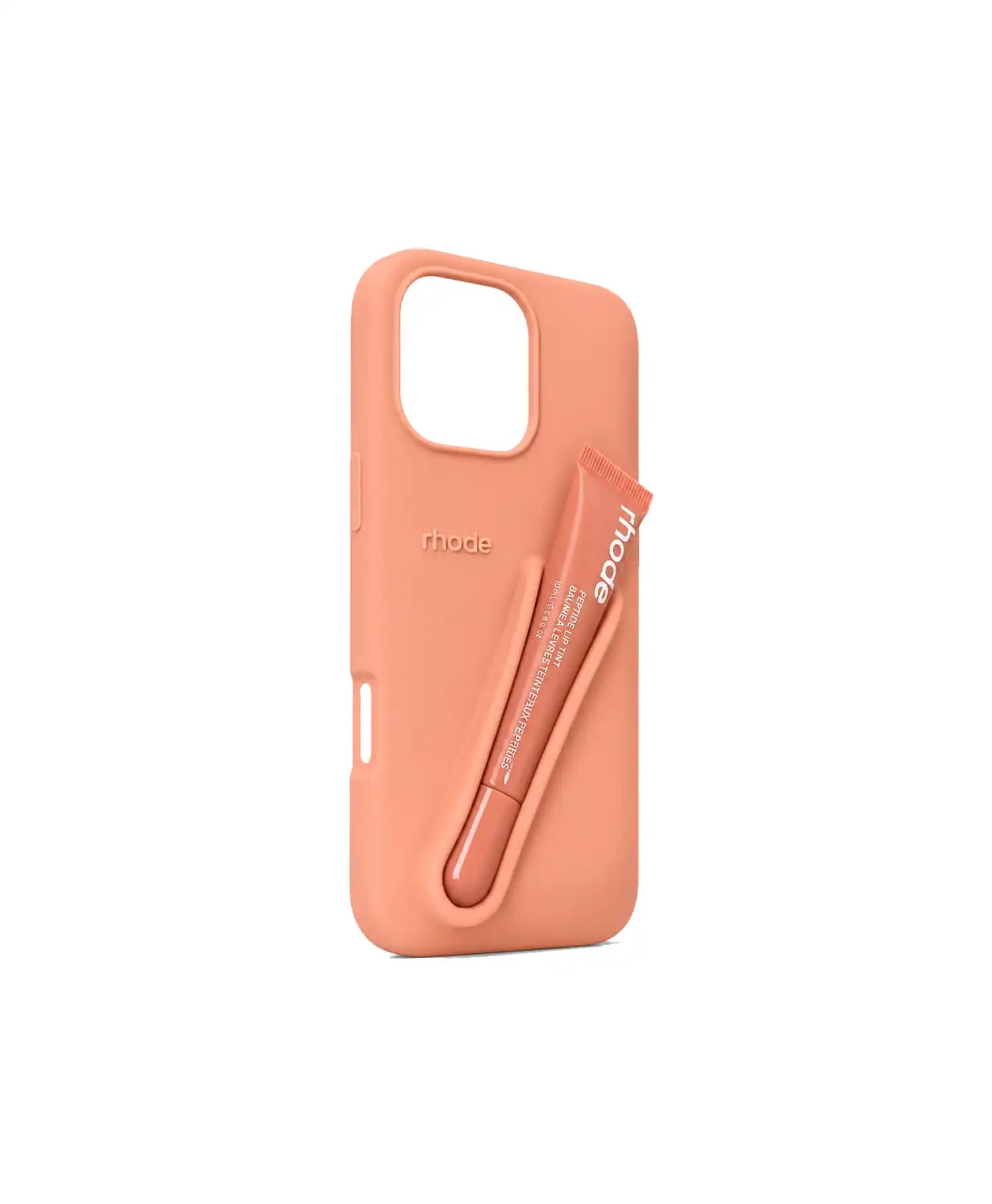 قاب سلیکونی با تینت لب rhode گوشی موبایل Iphone 16 Pro Max — تصویر ۳