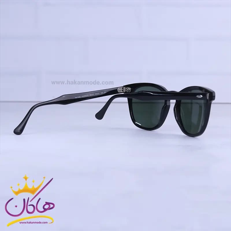 عینک آفتابی ری بن زنانه فریم ویفرر شیشه سبز RB2298/1 — تصویر ۴