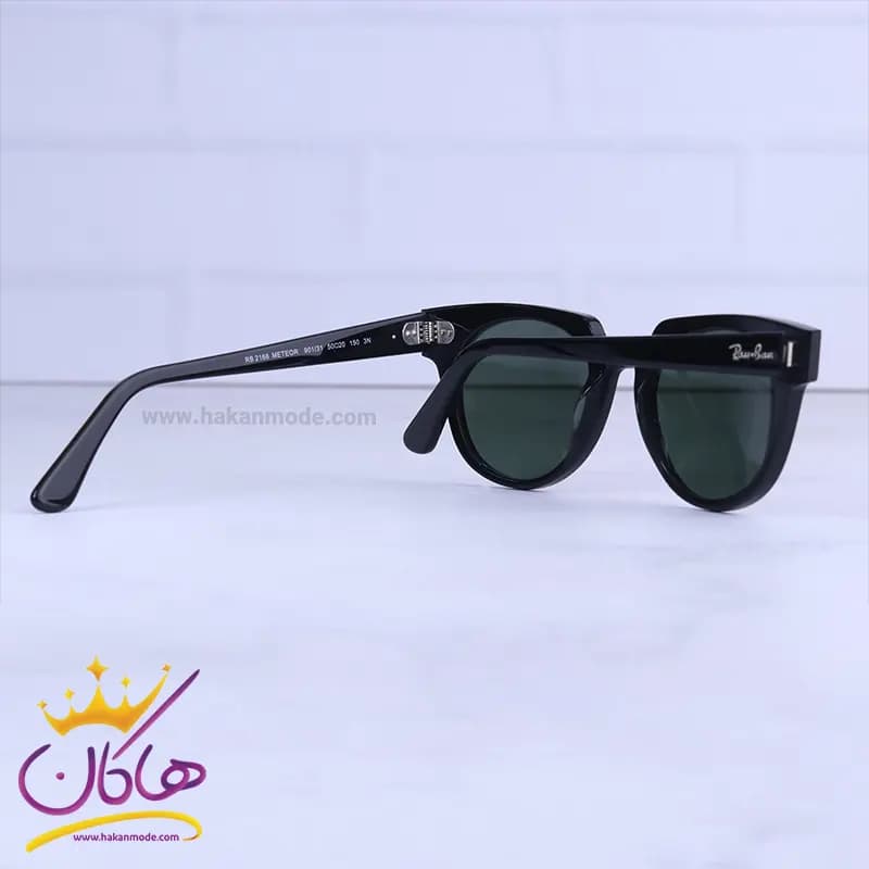 عینک آفتابی ری بن زنانه فریم ویفرر شیشه سبز RB2168/2 — تصویر ۳
