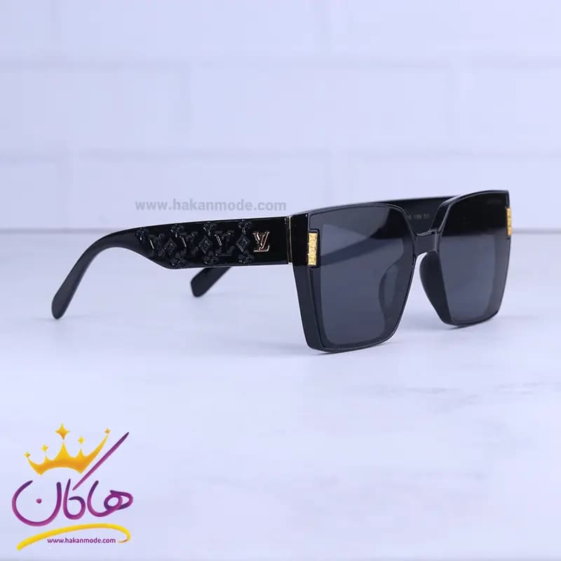 عینک آفتابی لویی ویتون زنانه فریم مربع مشکی M 9047/1 — تصویر ۴