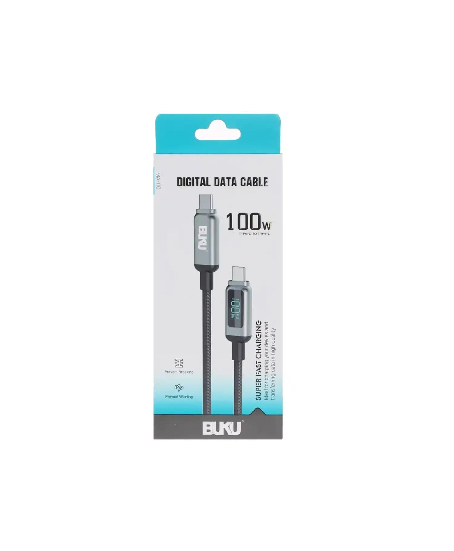 کابل تبدیل Type-C به Type-C بوکو 60W مدل MA-110 — تصویر ۳