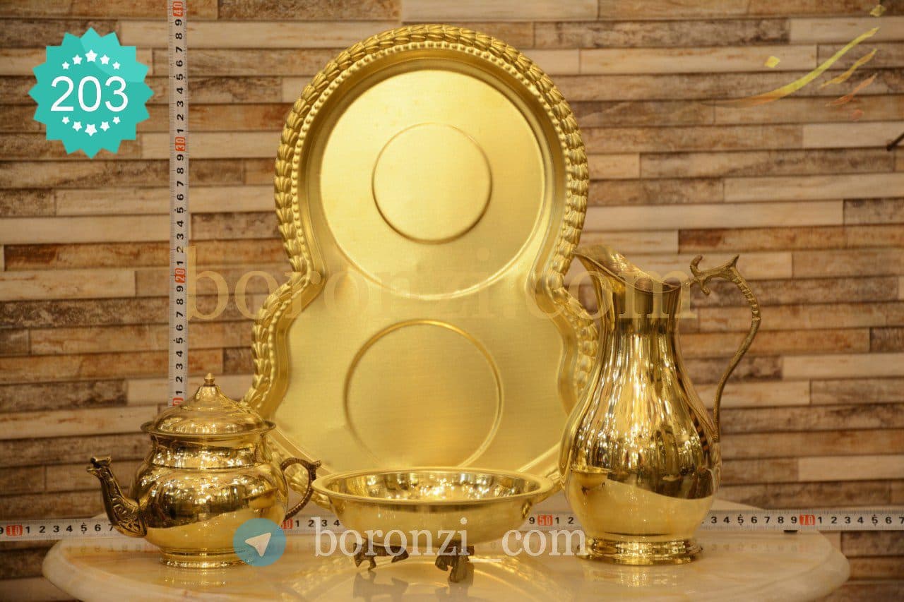 سرویس سماور مدل ساده متوسط