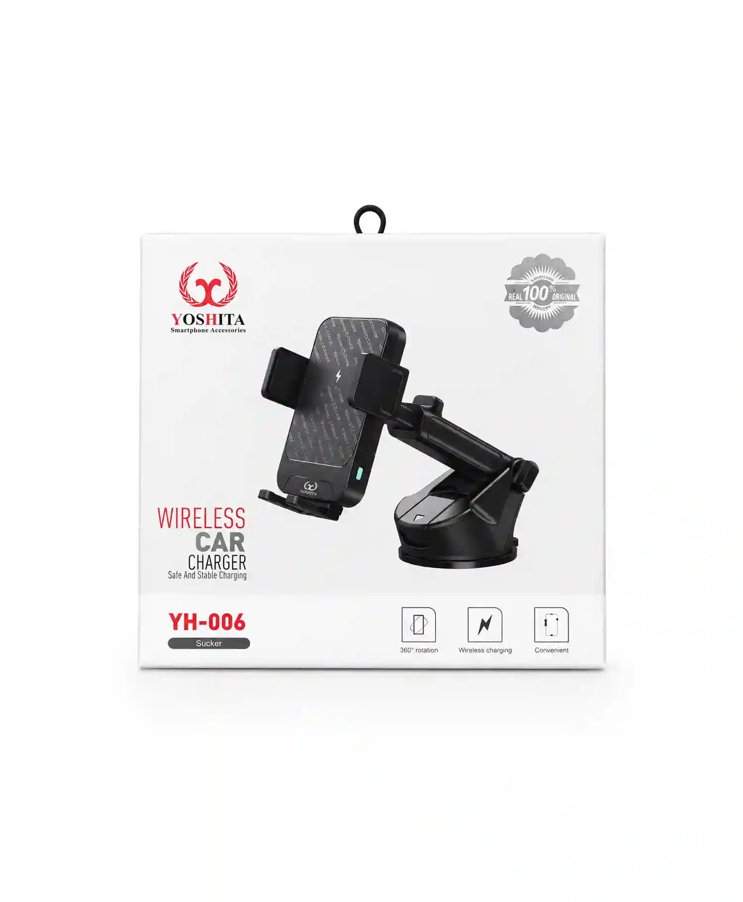 پایه نگهدارنده و شارژر وایرلس یوشیتا مدل YH-006 — تصویر ۳