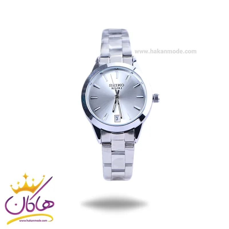 ساعت مچی عقربه ای زنانه سیکو فلزی نقره ای GN 059/16