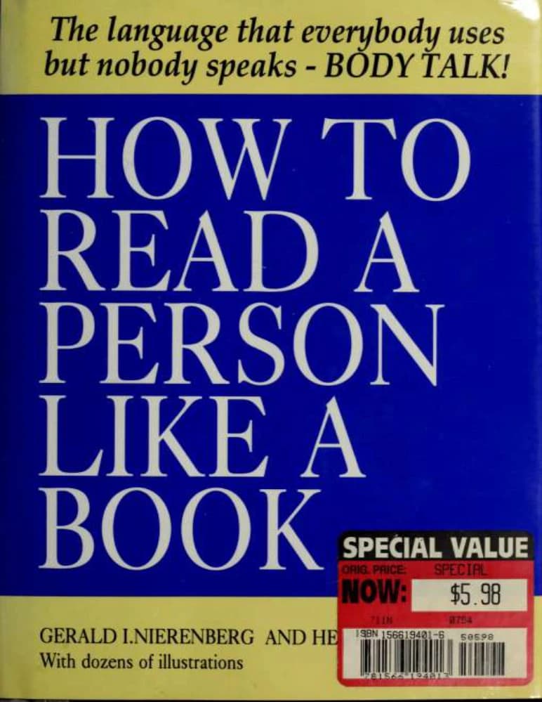 کتاب چطور یک فرد را مثل کتاب بخوانیم (How to Read a Person Like a Book) نسخه انگلیسی PDF | جرارد آی. نیرنبرگ
