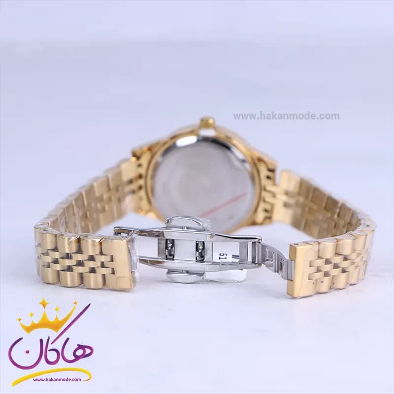 ساعت مچی عقربه ای سیکو زنانه فلزی طلایی GN 059/28 — تصویر ۲