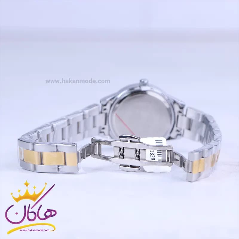 ساعت مچی زنانه سیکو فلزی نقره ای طلایی GN 059/15 — تصویر ۲