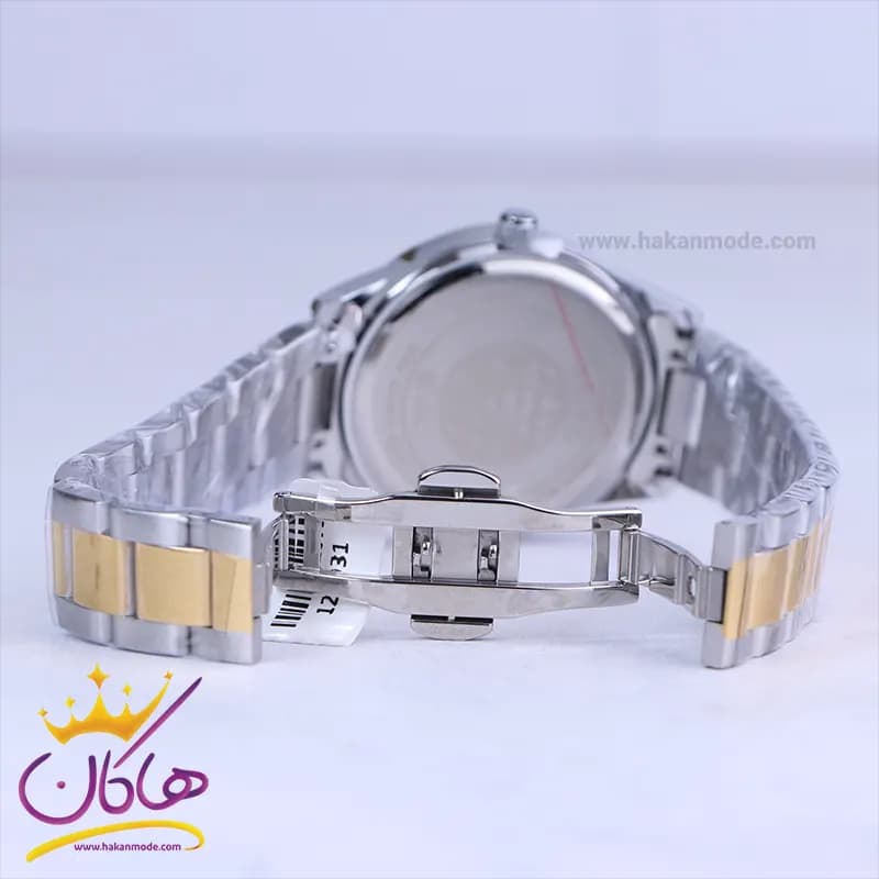 ساعت مچی عقربه ای سیکو فلزی صفحه مشکی مردانه OS 9/51 — تصویر ۲