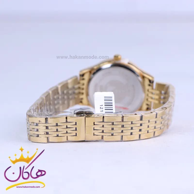ساعت مچی سیکو زنانه فلزی طلایی صفحه سبز GN 059/1 — تصویر ۳