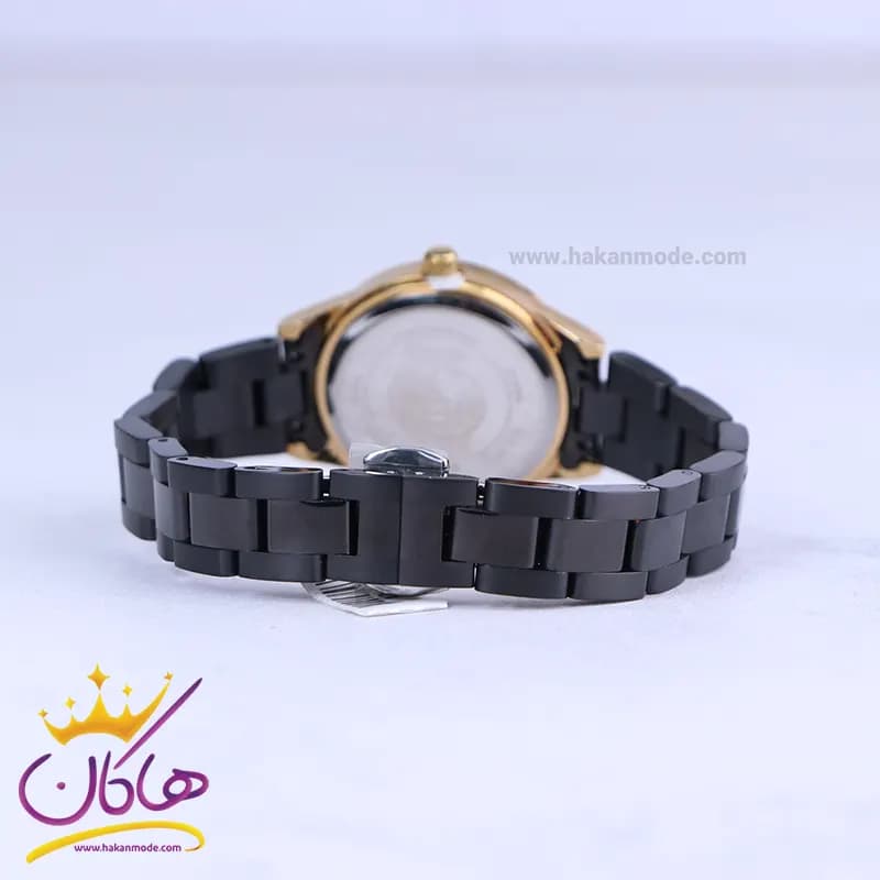 ساعت عقربه ای زنانه سیکو فلزی مشکی قاب طلایی GN 059/2 — تصویر ۳
