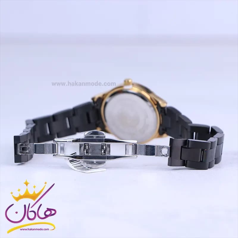 ساعت عقربه ای زنانه سیکو فلزی مشکی قاب طلایی GN 059/2 — تصویر ۲