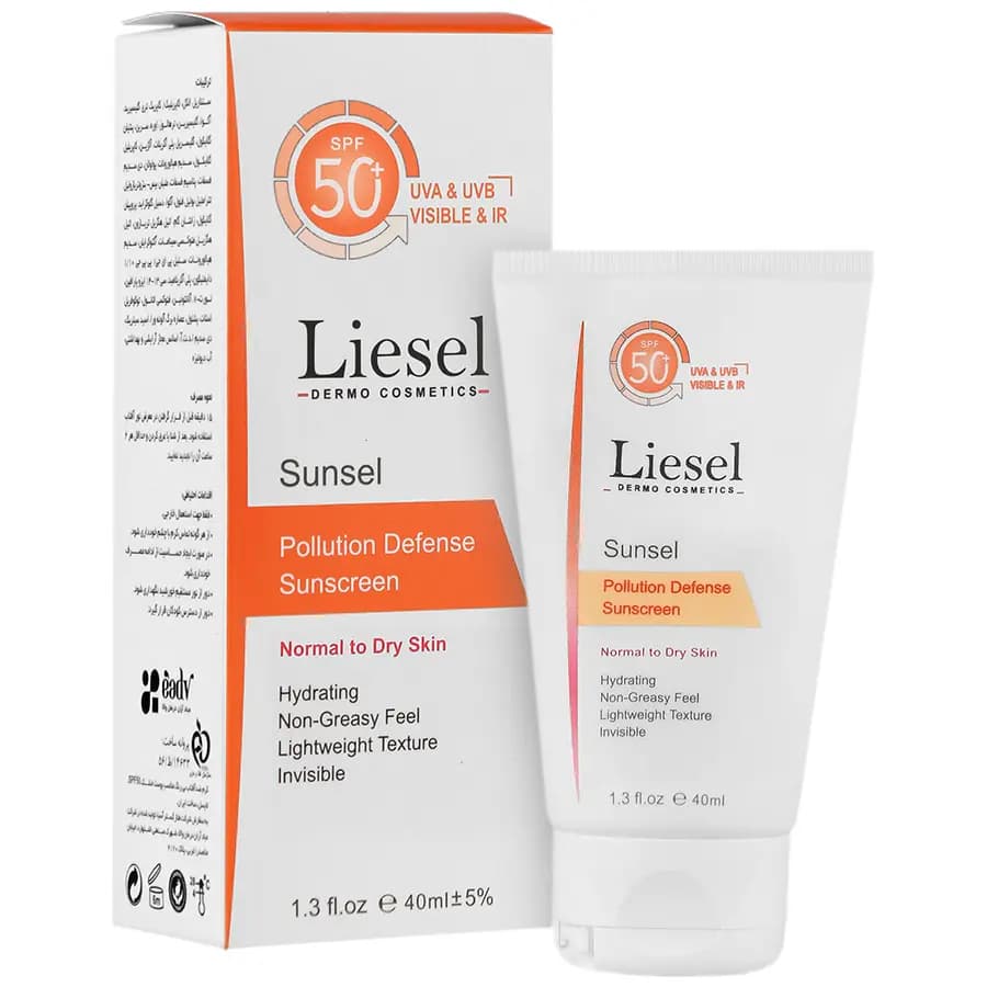کرم ضد آفتاب پوست خشک SPF 50 لایسل