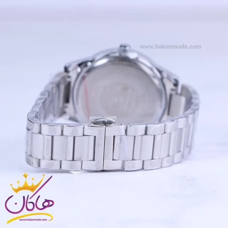 ساعت مچی سیکو مردانه فلزی نقره ای صفحه سرمه ای OS9/6 — تصویر ۳