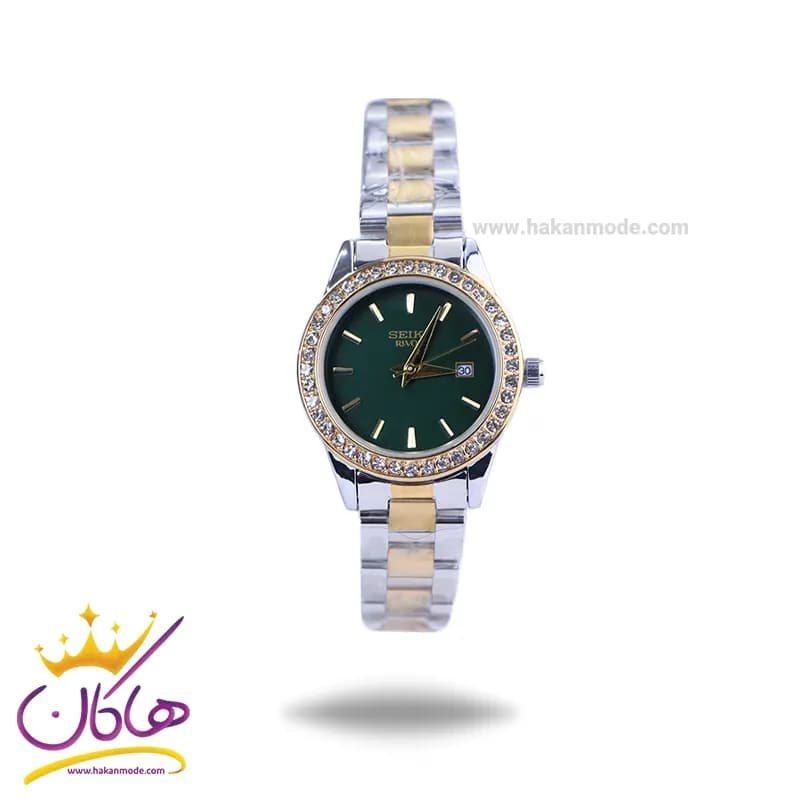 ساعت عقربه ای سیکو زنانه فلزی صفحه سبز GN 059/8