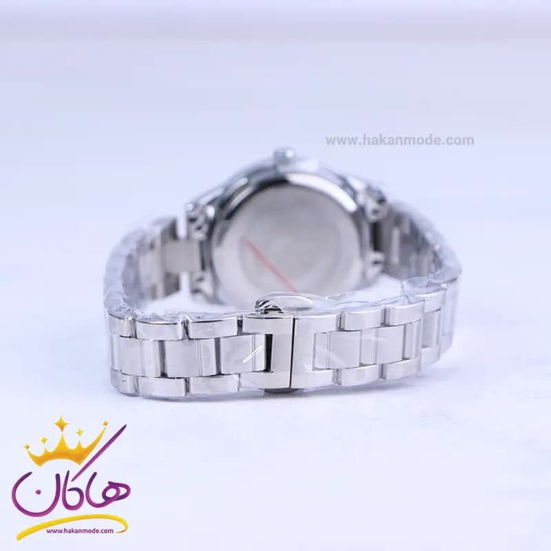 ساعت زنانه سیکو فلزی نقره ای قاب نگین دار GN 059/9 — تصویر ۳