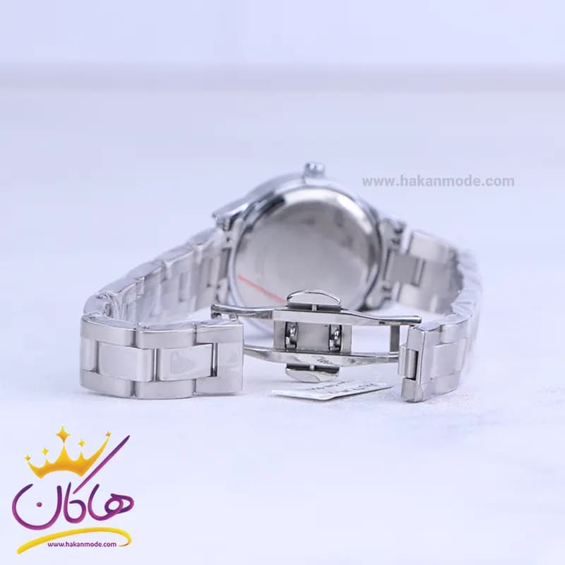 ساعت مچی زنانه سیکو فلزی نقره ای صفحه مشکی GN 059/13 — تصویر ۲