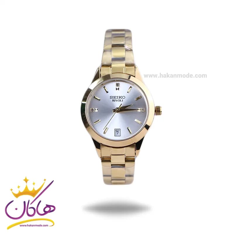 ساعت مچی عقربه ای سیکو فلزی طلایی زنانه GN 059/48