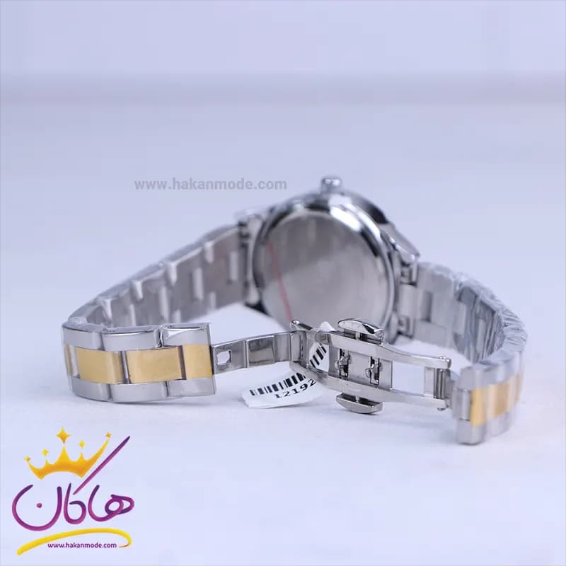 ساعت زنانه سیکو فلزی نقره ای طلایی صفحه بژ GN 059/50 — تصویر ۲