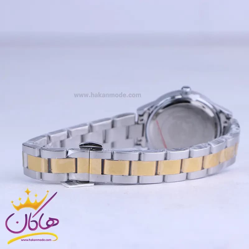 ساعت زنانه سیکو فلزی نقره ای طلایی صفحه بژ GN 059/50 — تصویر ۳