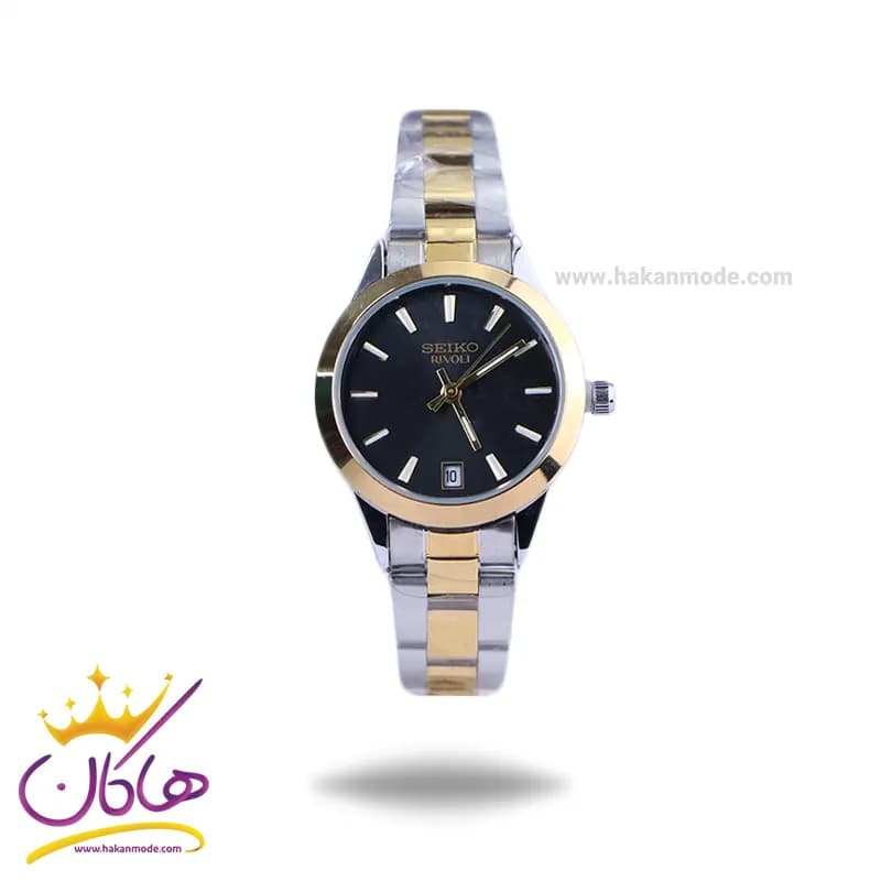 ساعت عقربه ای سیکو زنانه فلزی صفحه مشکی GN 059/51