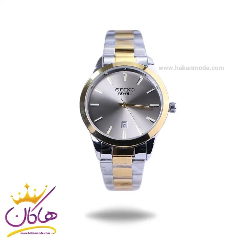 ساعت مچی عقربه ای سیکو مردانه فلزی صفحه بژ OS 9/50