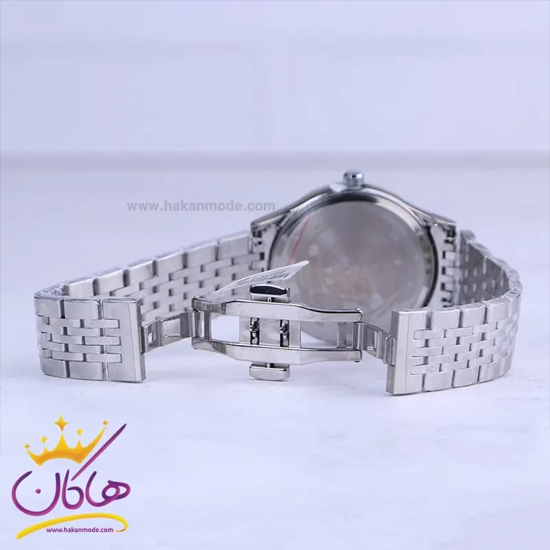 ساعت مچی سیکو مردانه فلزی نقره ای صفحه تیفانی OS 9/38 — تصویر ۲