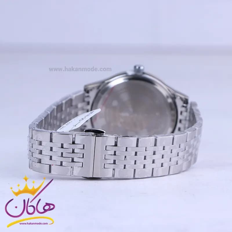 ساعت مچی سیکو مردانه فلزی نقره ای صفحه تیفانی OS 9/38 — تصویر ۳