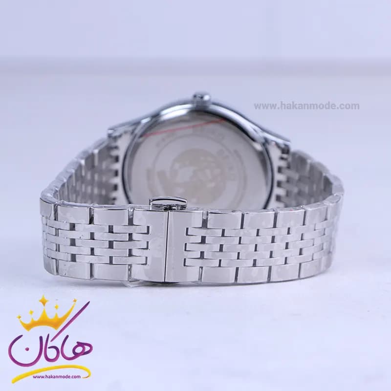 ساعت مچی سیکو فلزی نقره ای صفحه سفید مردانه OS 9/36 — تصویر ۳