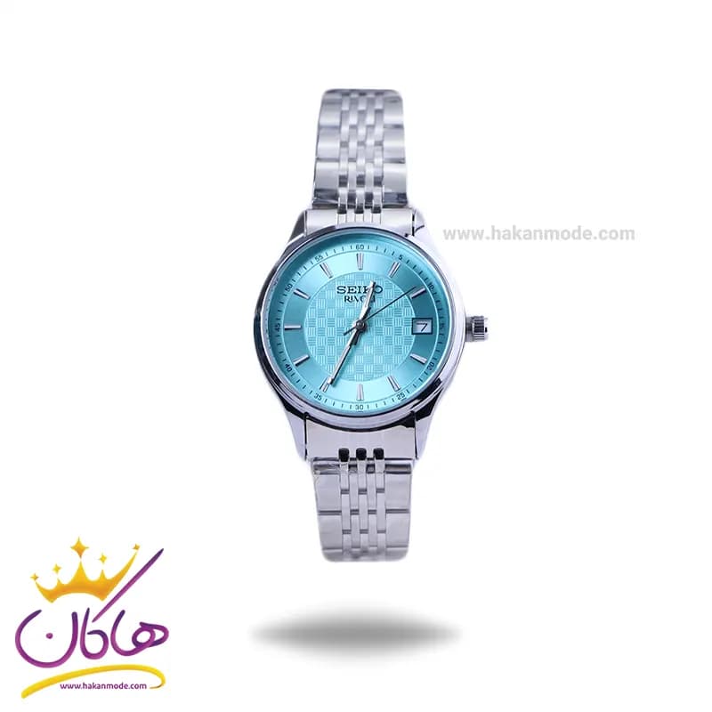 ساعت سیکو زنانه فلزی نقره ای صفحه تیفانی GN 059/35