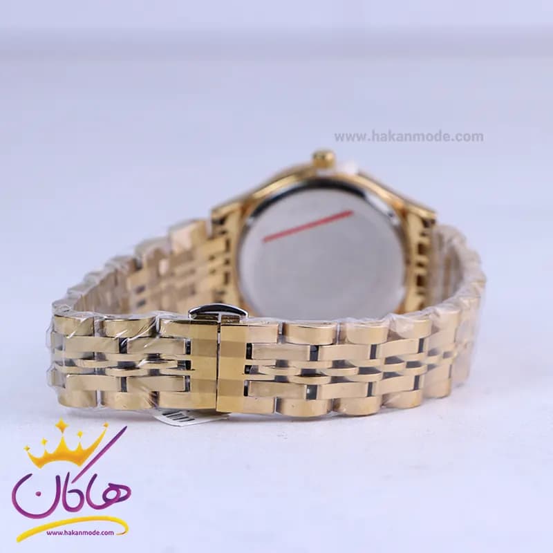ساعت مچی سیکو زنانه فلزی طلایی صفحه سفید GN 059/41 — تصویر ۳