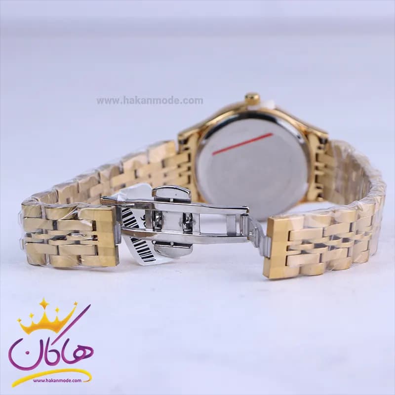 ساعت مچی سیکو زنانه فلزی طلایی صفحه سفید GN 059/41 — تصویر ۲