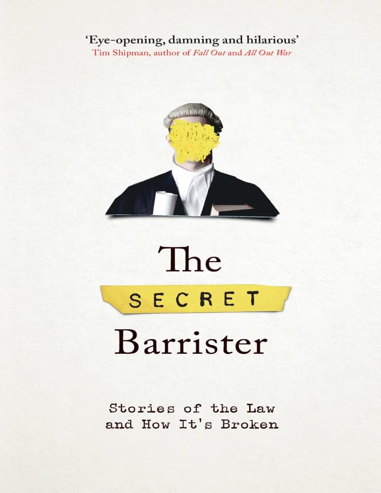 کتاب وکیل مخفی (The Secret Barrister) نسخه انگلیسی PDF | سکرت بَریستر