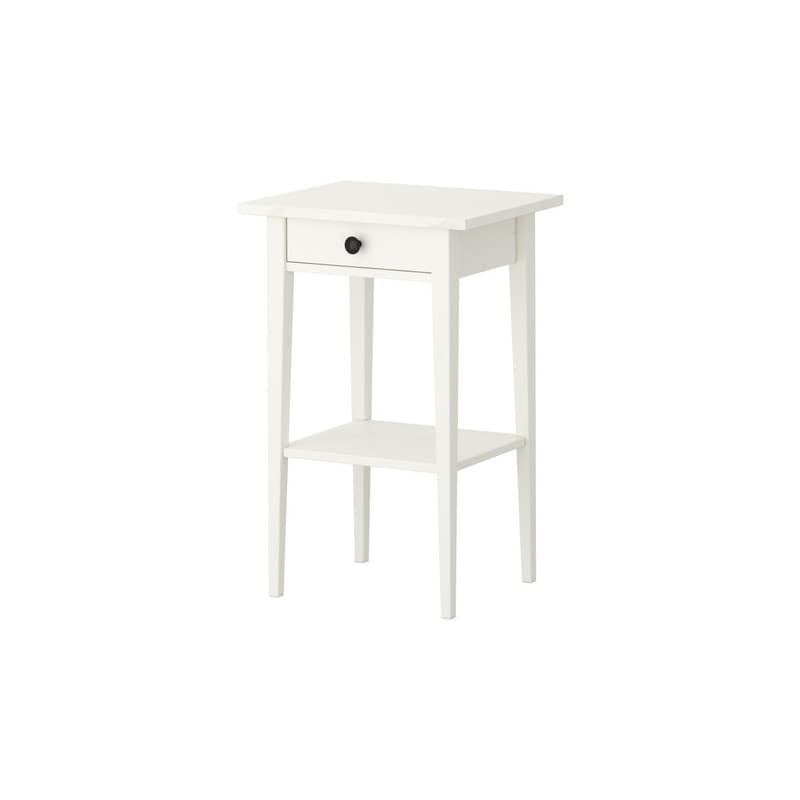 پاتختی / میز سفید ایکیا HEMNES