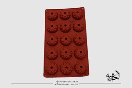 قالب سیلیکون گل شیفون دار کد2320