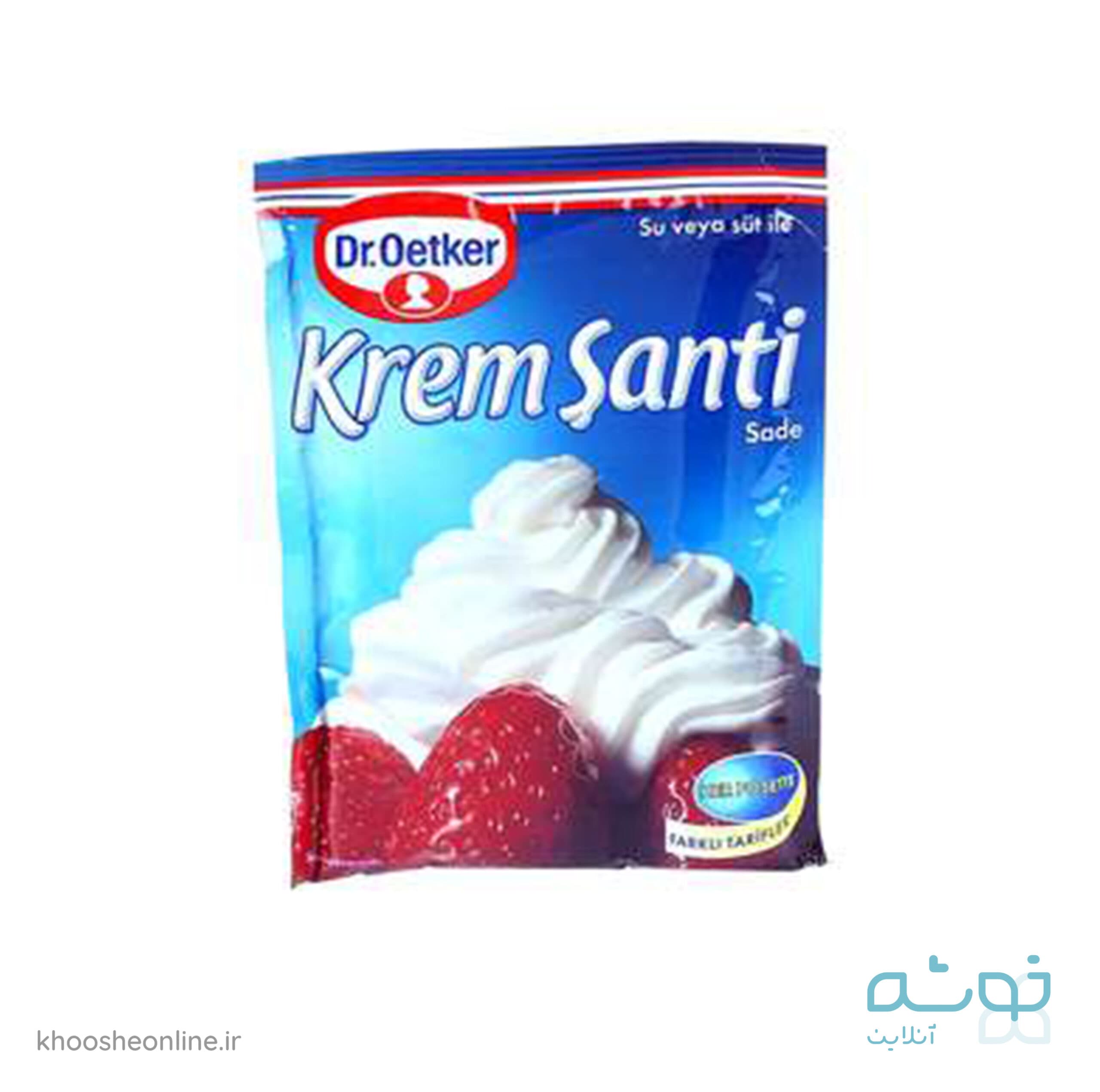 پودر خامه کرم شانتی دکتر اوتکر ترک DR.OETKER