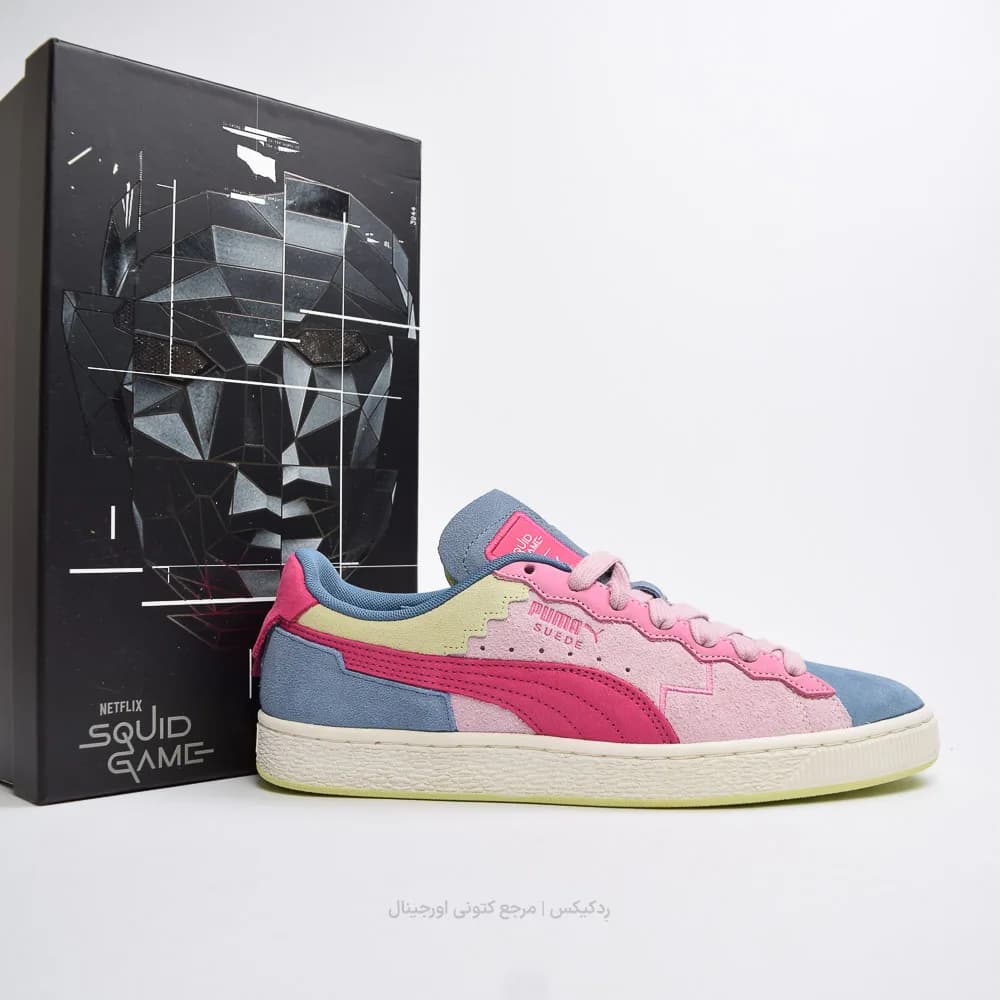 کتونی Puma مدل Suede x Squid Game – 399428-01 — تصویر ۲