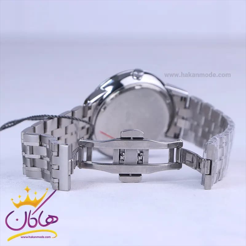 ساعت مچی عقربه ای سولیدا مردانه فلزی نقره ای G2134/1 — تصویر ۲